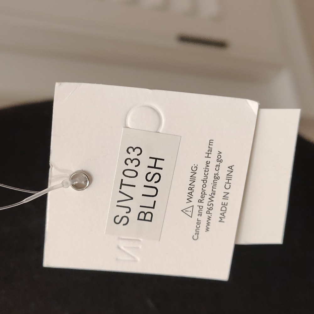 NWT CEE KLEIN Crossbody Wristlet Blush Purse Floral Embossed - Picture 5 of 13